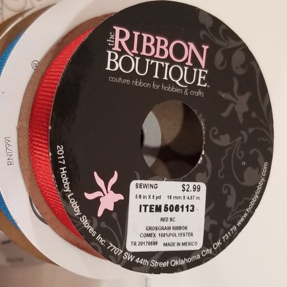 Grosgrain Ribbon Bundle, 5/8" width - Picture 8 of 8